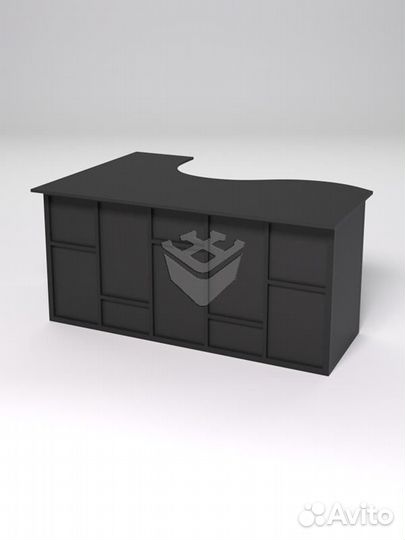 Стол эргономичный офисный сэ-12А (правосторонний)