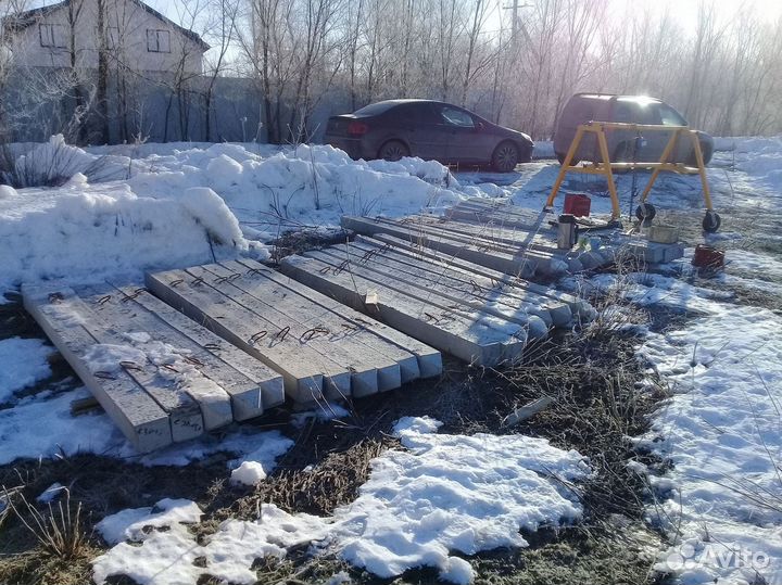 Сваи железобетонные (забивные)