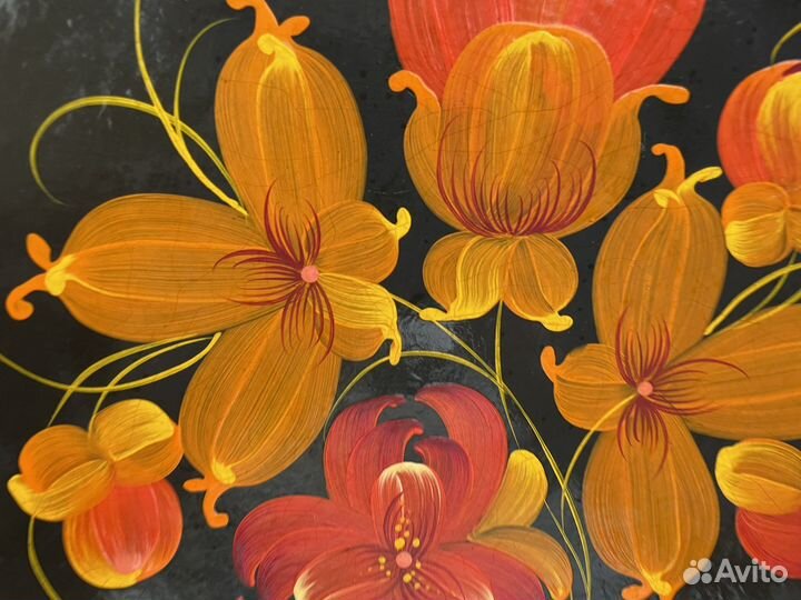 Винтажная настенная тарелка