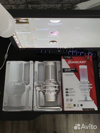 Микрофон hyperx quadcast s