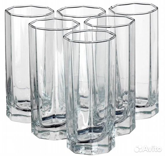 Новый набор стаканов Pasabahce