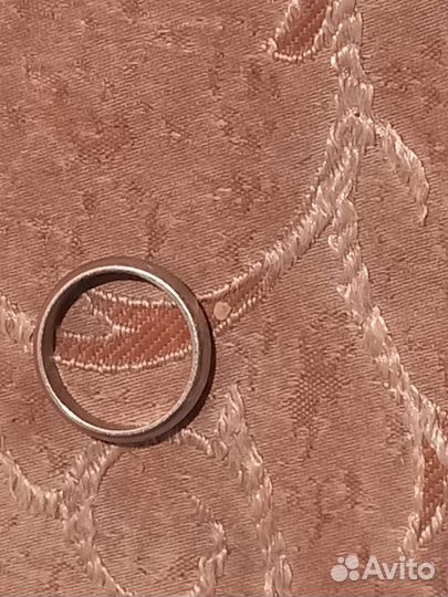 Кольцо старое серебро