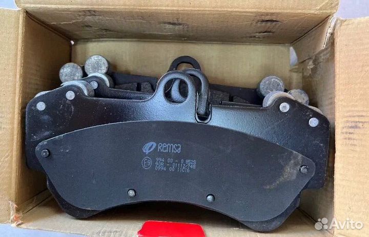 Колодки тормозные передние VW touareg cayenne 1