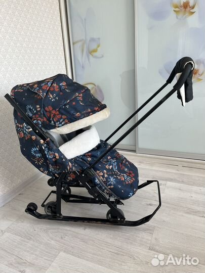 Санки коляска nika kids