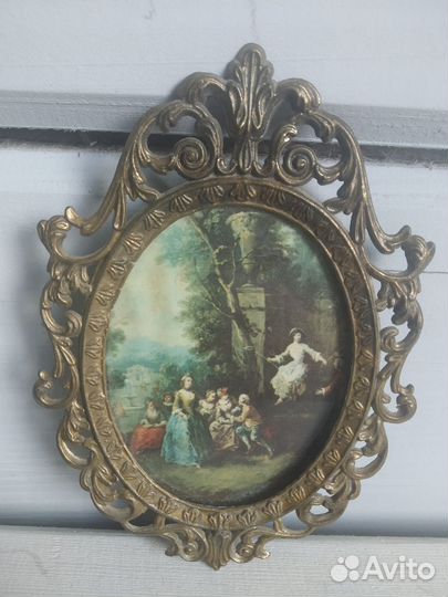 Плакетка винтажная Италия