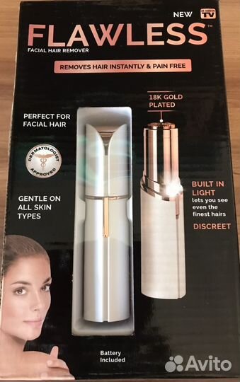 Прибор для удаления волос с лица