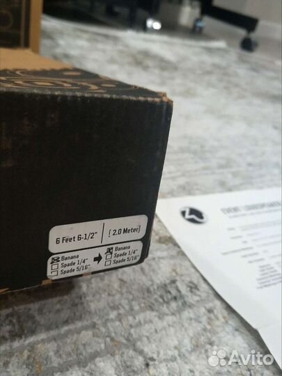 Акустический кабель Zu audio Event