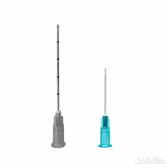 Канюля 22G*50 мм с иглой 21G 