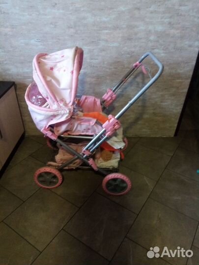 Коляска кукольная