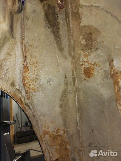 Крыло заднее левое Citroen C3 хэтчбек 1.4 KFU 2006