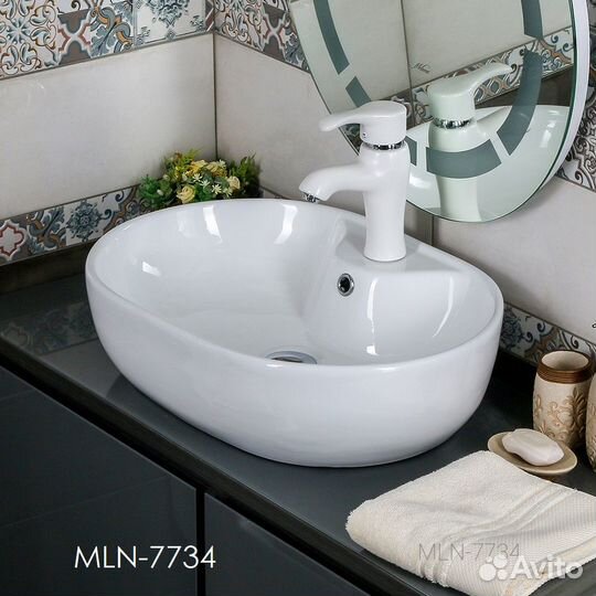 Накладная раковина в ванную в ассортименте