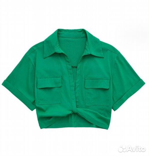 Рубашка укороченная