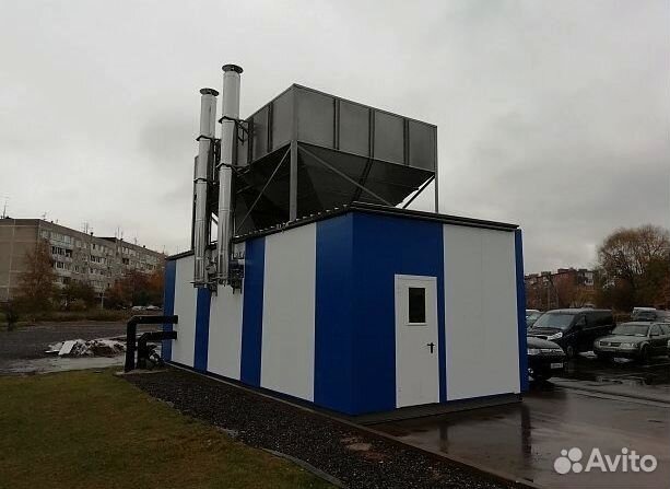 Промышленная котельная 900 кВт (пеллеты)