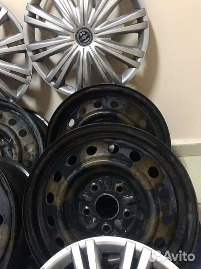 Штампованные диски r16 5x114 3 toyota