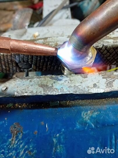 Пайка теплообменников газовых котлов