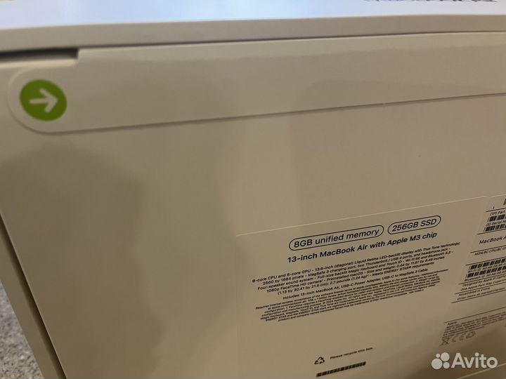 Apple MacBook Air M3 2024 8/256Gb