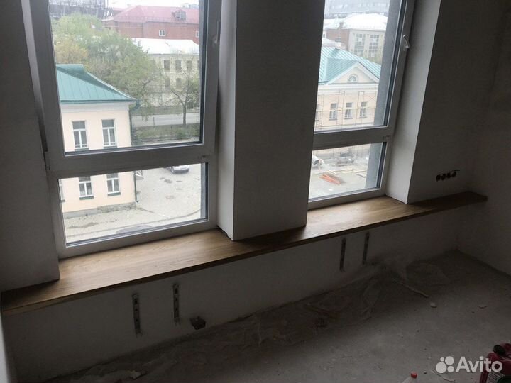 Подоконник деревянный