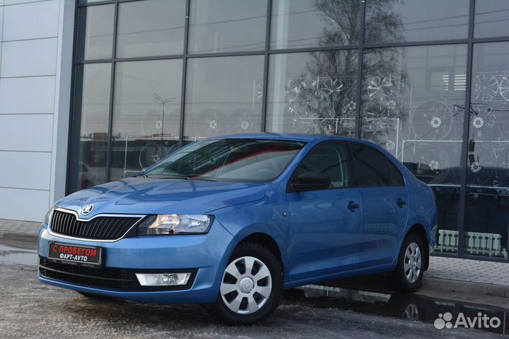 Skoda Rapid 1.6 МТ, 2016, 49 800 км