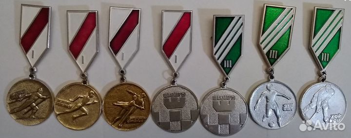 Значки наградные Спорт СССР