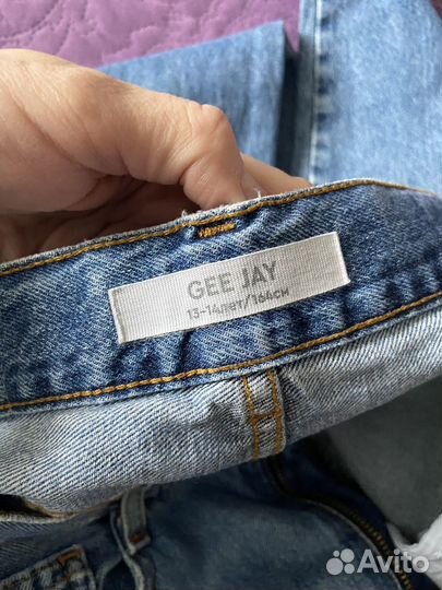 Джинсы подростковые
