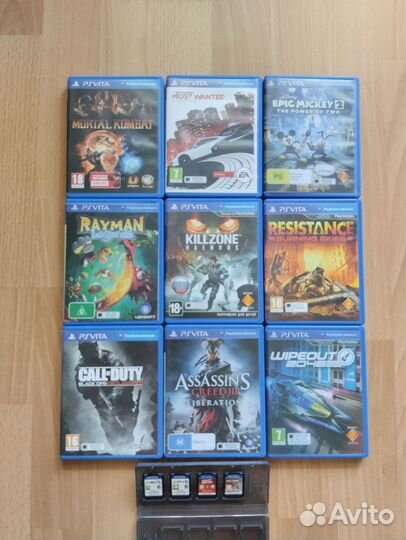 Игры Nintendo Switch, 3DS, Wii, PS2, PS Vita, PSP