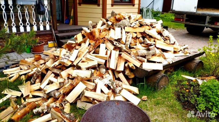 Дрова Береза в наличии в Ленобласти