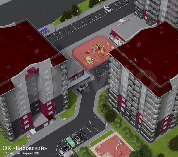 2-к. квартира, 56,4 м², 2/9 эт.