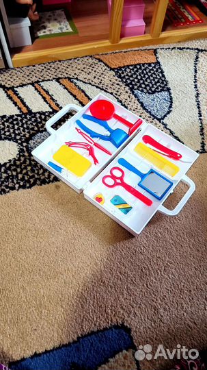 Детские наборы для доктора, парикмахера