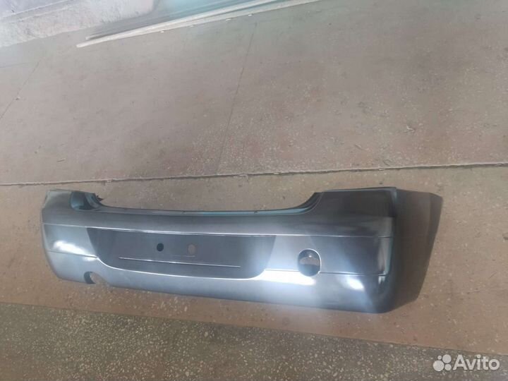 Бампер задний Рено Логан 05-10 г.в. новый,серый
