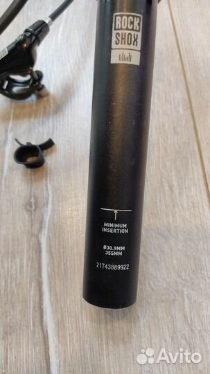 Подседельный штырь 30.9 RockShox reverb 100мм
