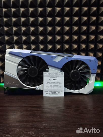 Видеокарта PCI-E nvidia GeForce GTX 1070 8GB