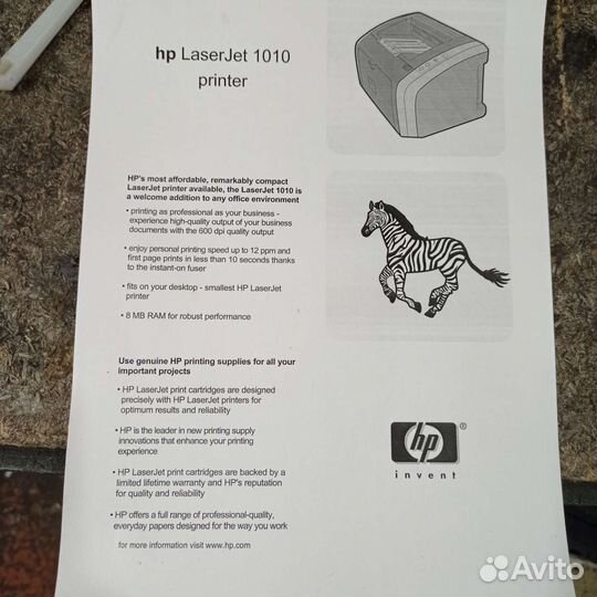 Hp lj 1010/обслужен/гарантия