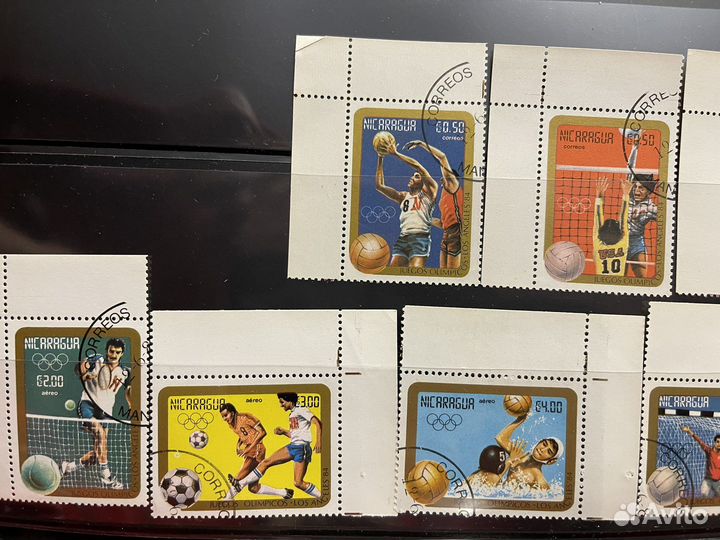 Подборка марок. Спорт. Зарубежный