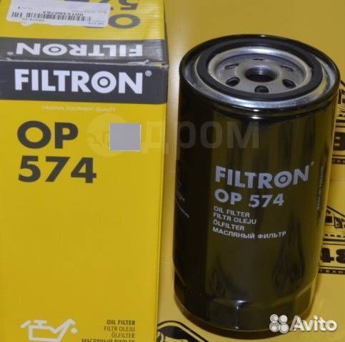 Масляный фильтр Filtron OP 574