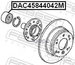 Подшипник ступицы передней Honda Accord 1.6-3.0