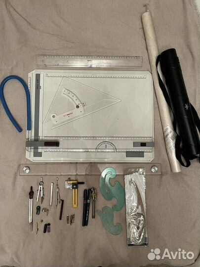 Доска для черчения Rotring profil A3 + инструменты
