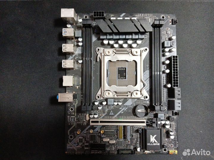 Материнская плата kllisre X79-6C-V1.2 на запчасти