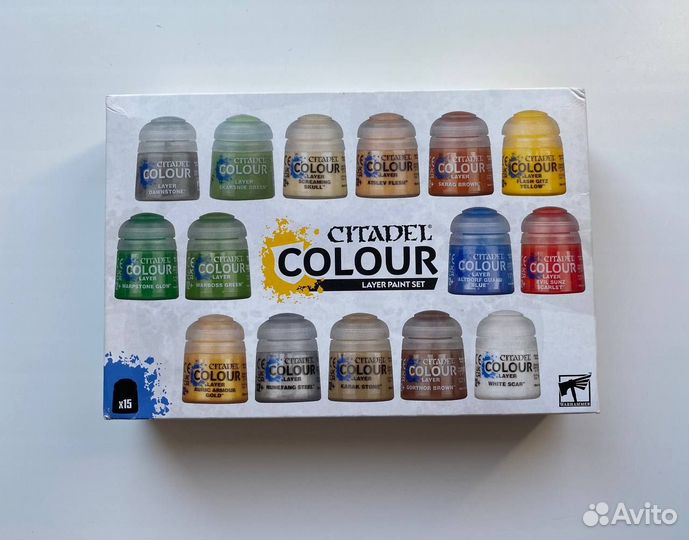 Citadel colour layer paint set