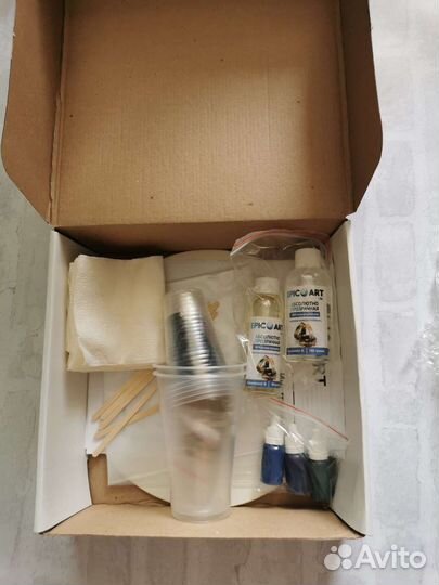 Набор для создания картины из эпоксидной смолы