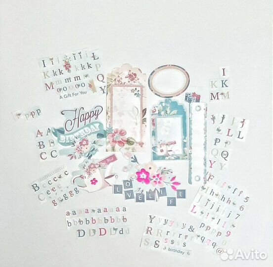 Набор бумаги д/скрапбукинга 20 на 20 см