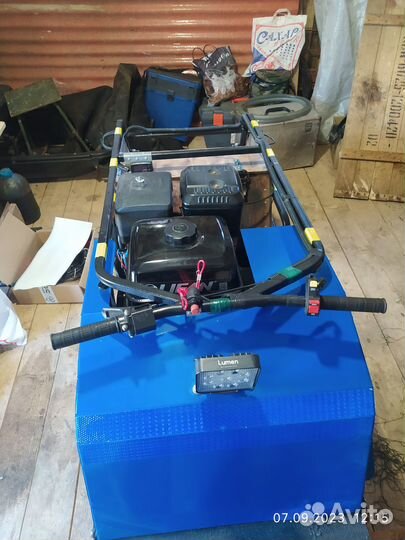 Мотобуксировщик Мужик Luxe 15 л.с. 3 А