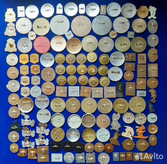 Набор детских значков. 143 знака. Без повторов