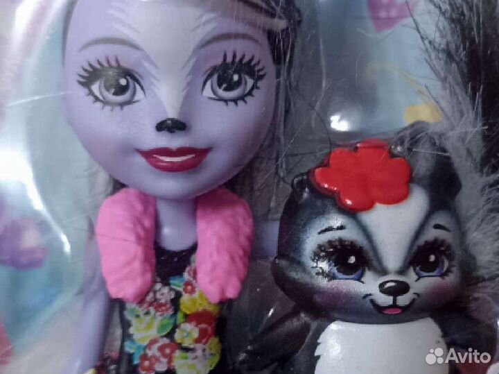 Новая кукла Mattel Enchantimals скунс Sage Skunk