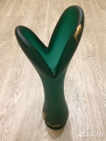 Ваза хрусталь СССР Гусь-Хрустальный авторская