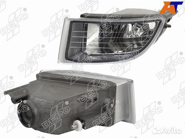 Фара противотуманная toyota land cruiser prado