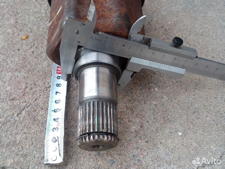 Полуось левая (привод) hyundai kia