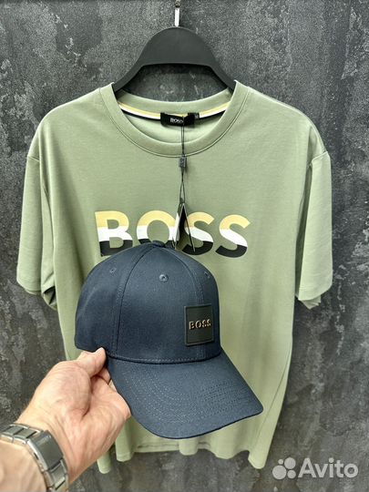 Кепки и футболки hugo boss