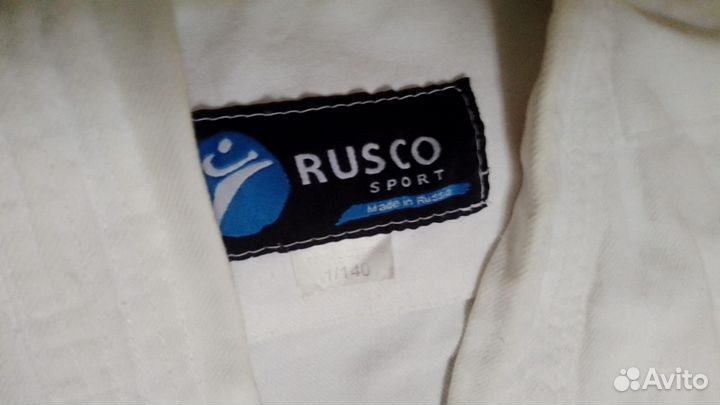 Детское кимоно для карате Rusco Sport 140(126-135)