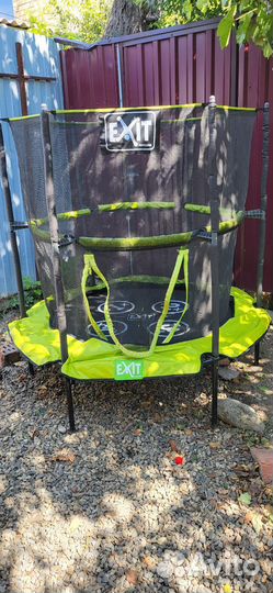 Детский батут с сеткой
