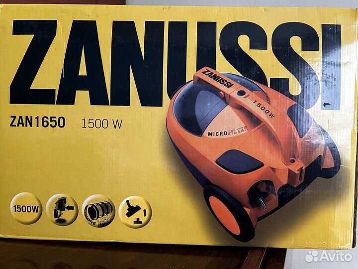 Пылесос Zanussi новый контейнерный